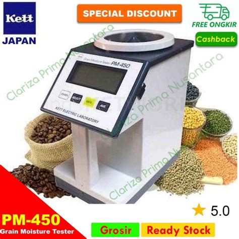 custom grain moisture meter kett pm 450|kett pm450.